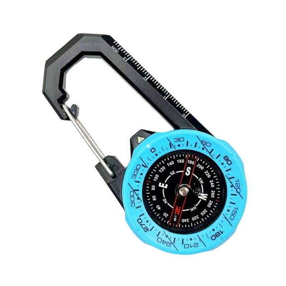 Waterproofs Carabiner Compasses Portable Outdoor Sports Directional Guide Small Pocket Compasses Backpacking Accessory