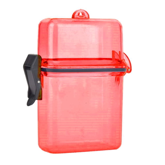 Waterproofs Diving Seal Box with Lanyard Hook Underwater Clear Floating Watertight Case for Surfing Canoes Kayak