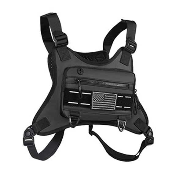 Waterproofs Fishing Chest Bag Light weights Chest Rig Pouches Running Backpacks Outdoor Travel Vest Bag Front Chest Pack