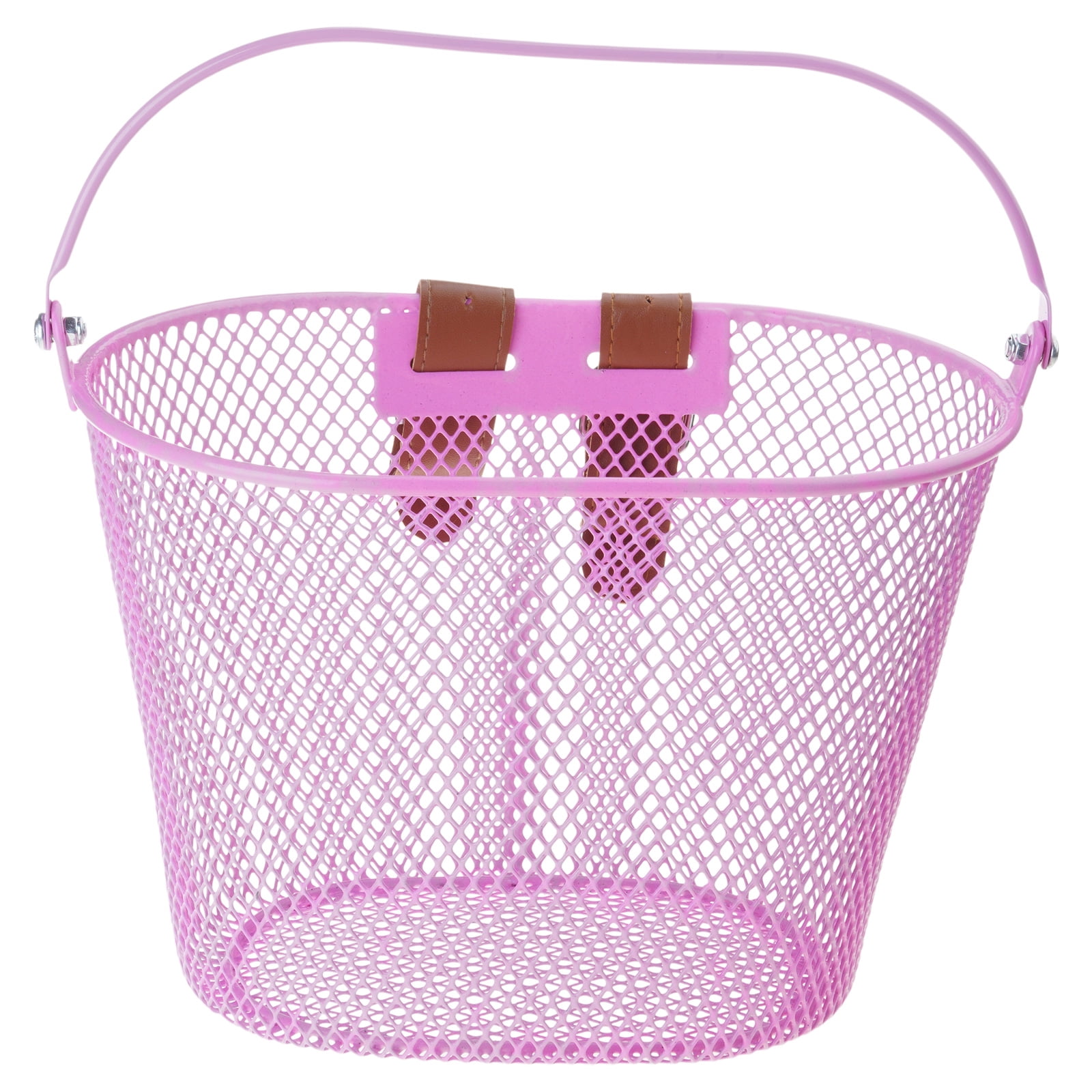 Waterproofs Metal Bicycles Basket Detachable Bikes Front Handlebars Basket Childrens Bicycles Tricycle Basket Enduring