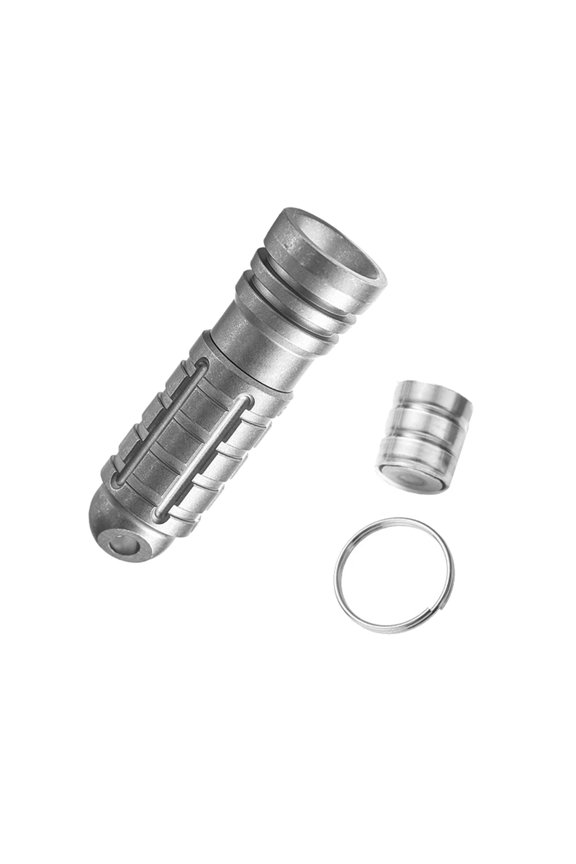 Waterproofs Rechargeable Flashlights LED Light with Keychain Hook Suitable for Outdoor Emergencies Hiking Camping Gear