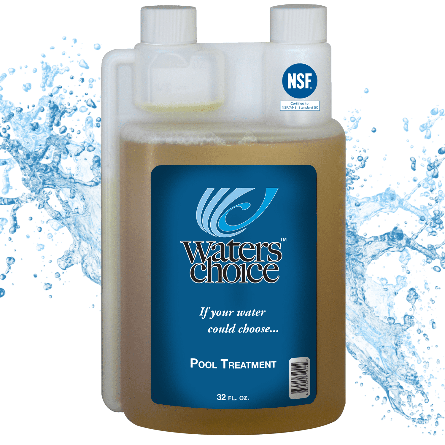 Waters Choice 32 oz. Pool Enzyme Concentrate All Natural Weekly Application