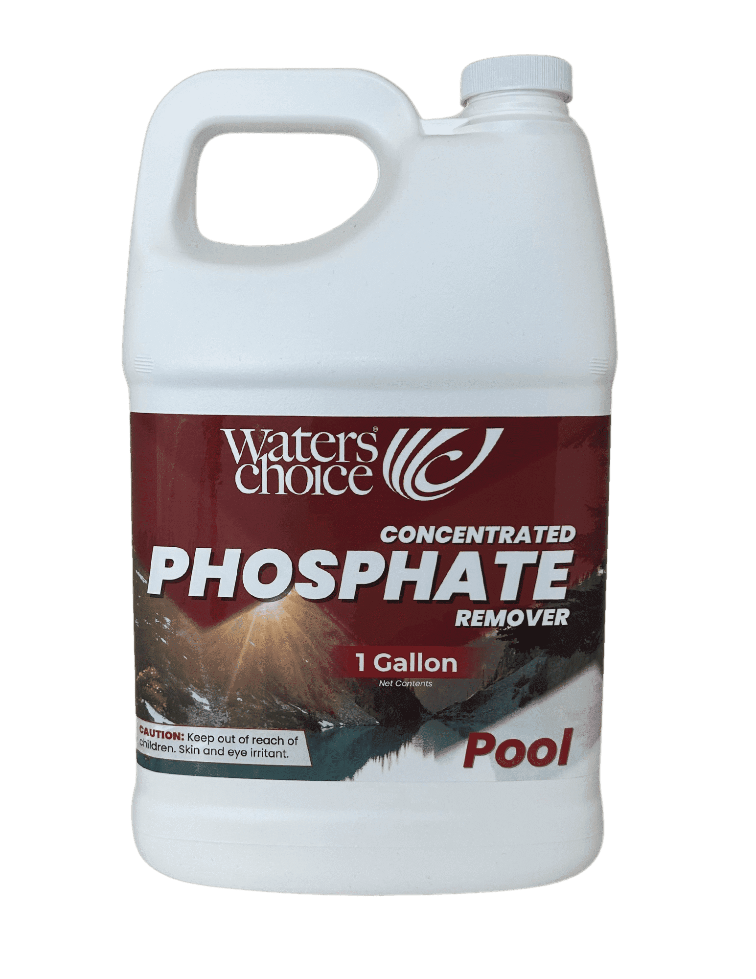 Waters Choice Pool Phosphate Remover 1 Gallon - Fast-Acting, Concentrated Formula