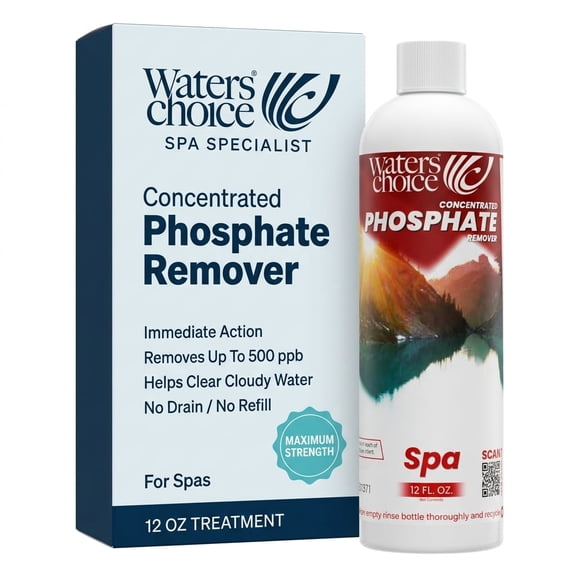 Waters Choice Concentrated Spa Phosphate Remover, Liquid Clarifier