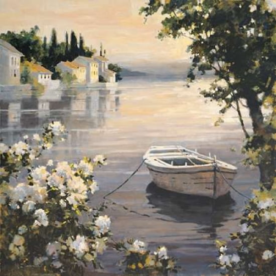 Waters Edge Canvas Art - Marilyn Simandle (24 x 24)
