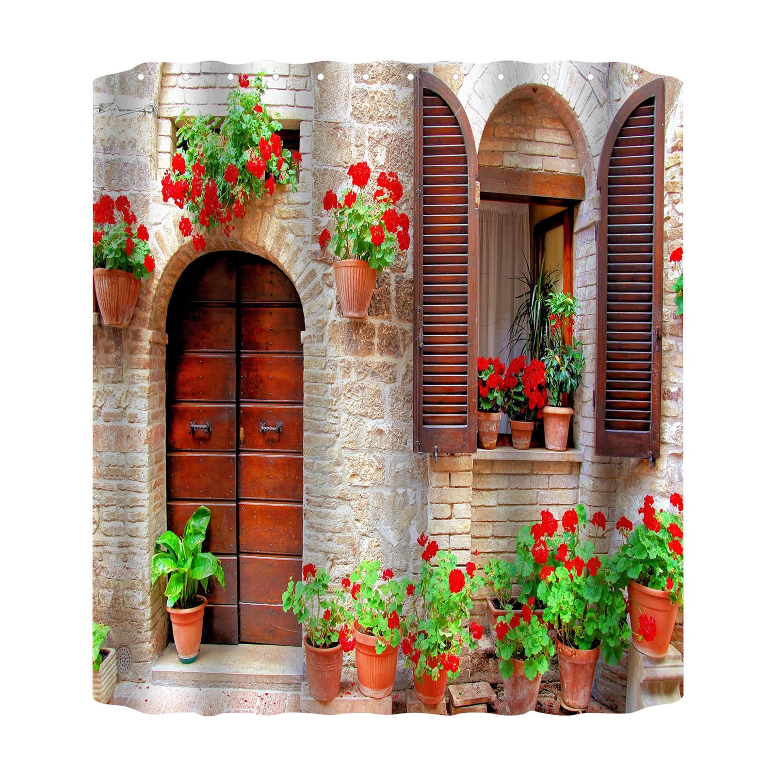 Waters Edge Curtains Bathroom Curtains Shower Set And Fabric Shower