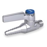 3/8" FNPT x MNPT Nickel Brass Mini Ball Valve Inline 3/8" FNPT x MNPT Nickel Brass Mini Ball Valve Inline