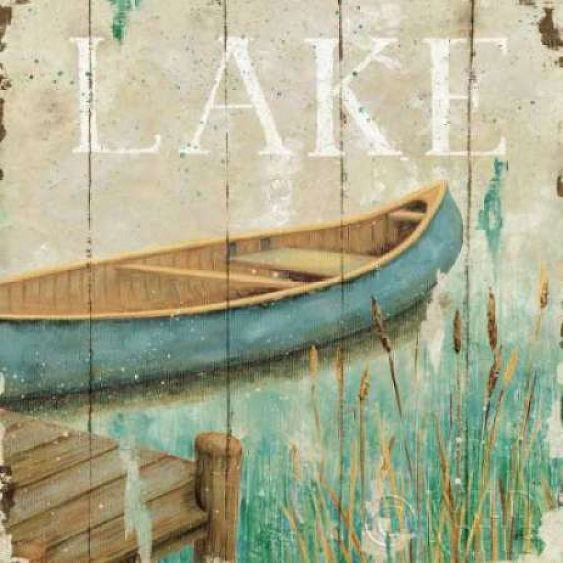 Waterside I Canvas Art - Daphne Brissonnet (24 x 24)