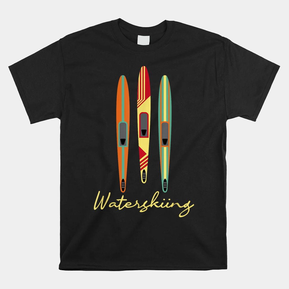 Waterskiing Waterskier Water Ski Skier Athlete Shirt