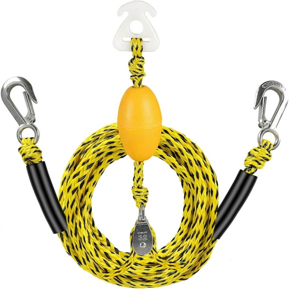 Watersports Heavy Duty Tow Harness with D Rings,Boat Tow Harness for Towing Towable Tube, Water Ski, Wakeboard