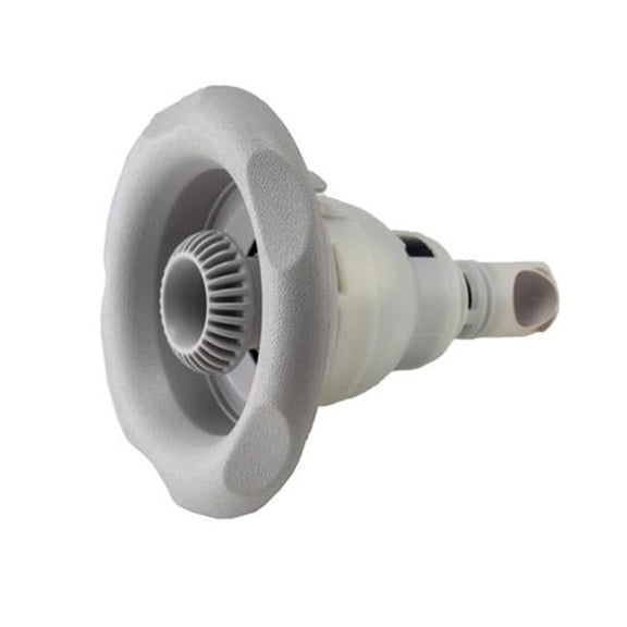 Waterway 212-7639-STS 5 in. Face Power Storm 5-Scallop Directional Jet Internal - Light Gray, Plastic