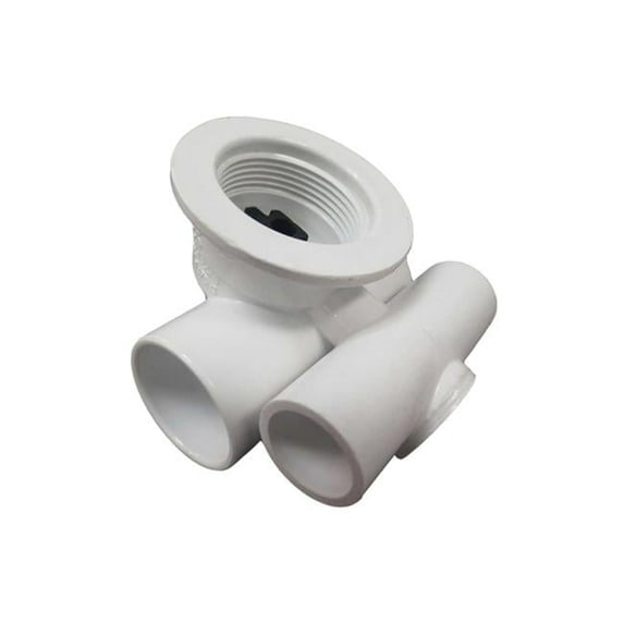 Waterway 227-2460-A7 Adjustable Bath Series Jet Body, 0.5 in. Slip x 1 in. Slip - 1.75 in. Hole Size