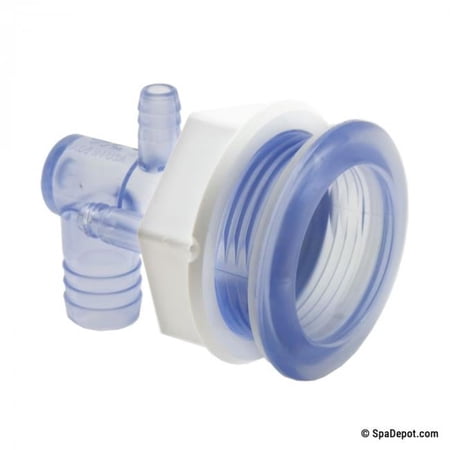Waterway 228-0308 Mini Storm Glo Jet Body - 0.75 in. Barb x 0.375 in. Barb