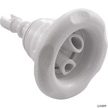 Waterway 229-8120 5-Scallop Twin Roto Thread in Poly Storm Gunite Jet internals White