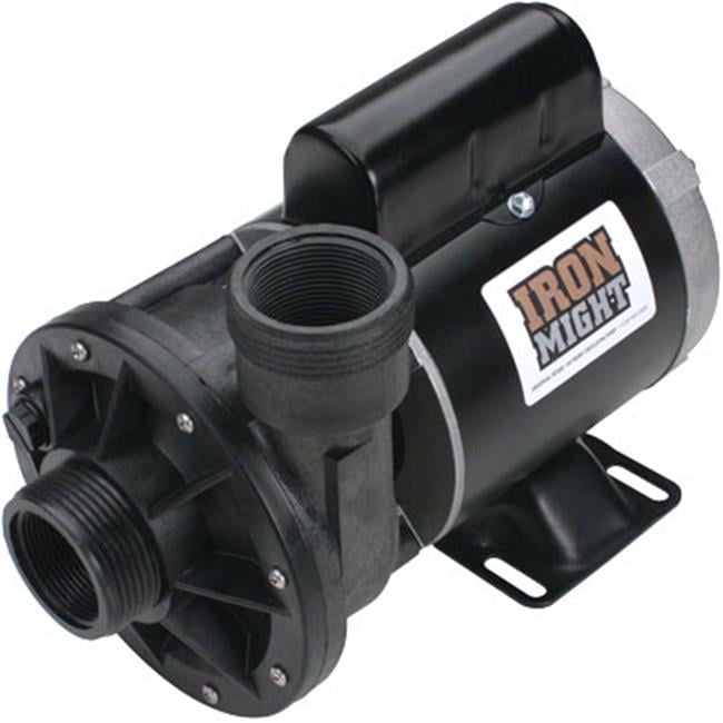 Iron Might 115V Black and Silver Pond Pump