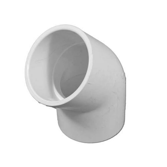 Waterway 417-020 2 in. Slip x 2 in. Slip 45 deg Ell PVC Fitting
