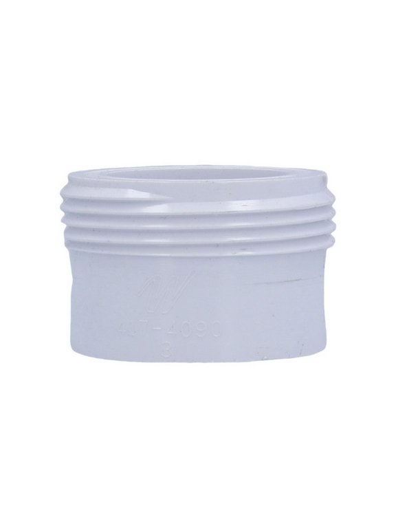 417-4090 Tailpiece, Heater Union, Waterway, 1-1/2"MBT x 1-1/2"S (Split Nut Tailpiece)