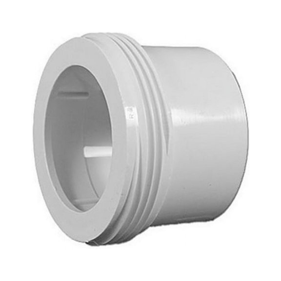 Waterway 417-5040 Tailpiece, Union, Waterway, 2"MBT x 2"S, No O-Ring Groove