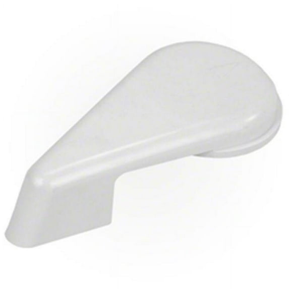 Waterway 602-3520 2 in. Vertical & Horizontal Scalloped Diverter Valve Handle, White