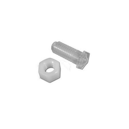 Waterway 633-7088 Light Lens, Waterway, Fiber Optic/LED, 1/2 Face, Threaded, 3/8" Hole, With Nut