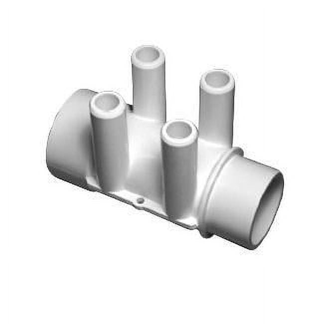 Waterway 4 Port Manifold [2 Slip x 2 Slip (4) 1/2 Slip Ports] (672