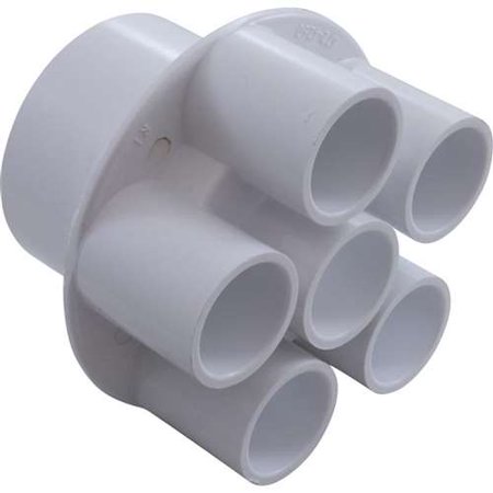 Waterway 2in. S x 6 3-4in. S Manifold White 672-4260