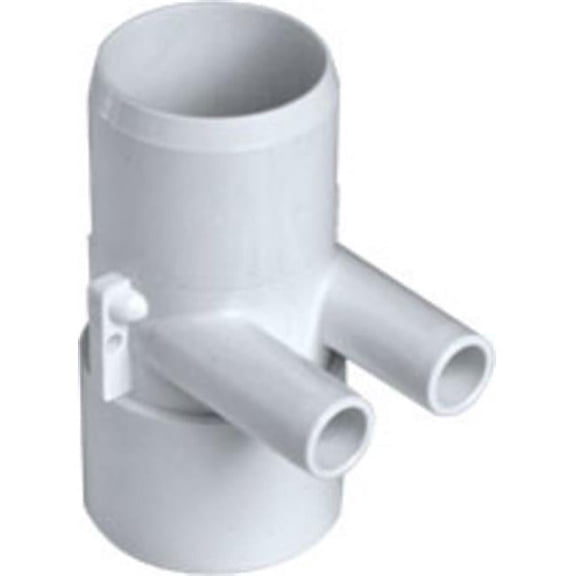 Waterway 672-7600 2 SHR x 2 SHR Socket x 0.75 in. SB PVC ShurGrip II Manifold - 2 Ports