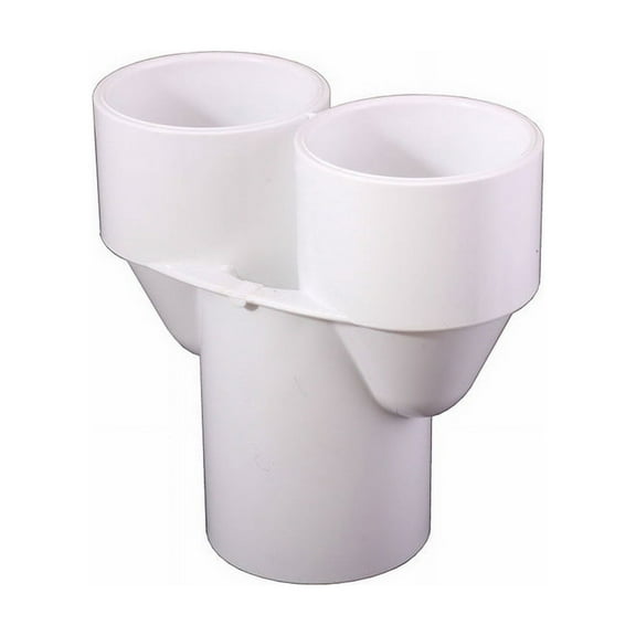 Waterway 672-8050 Fitting, PVC, Manifold Wye, 2-1/2"S x 2-1/2"S x 2-1/2"S