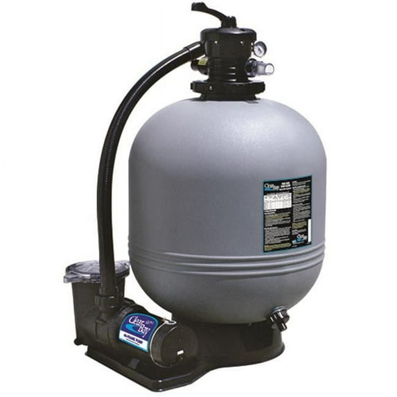 Waterway CI52253876S 22 in. Sand Filter System 2 HP Dual Speed Pump