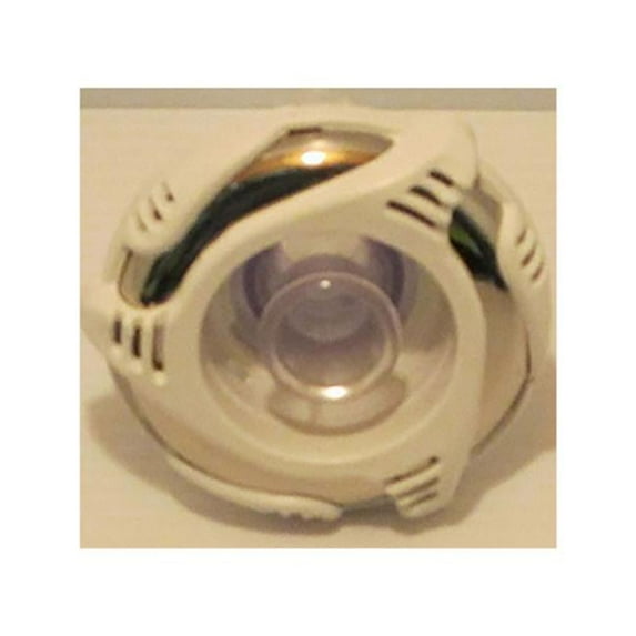 Waterway DY2306300CW-8S Jet 2012 Poly Storm Glo Directional Threaded ESC Trix, White & Multi Color