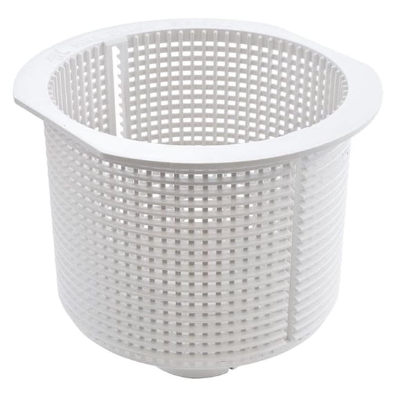 Waterway Dyna-Flo Plus Skimmer Basket - Replacement Filter Basket for Pool & Spa Skimmers - White, Fits Dyna-Flo T/M/II Models - 519-8000