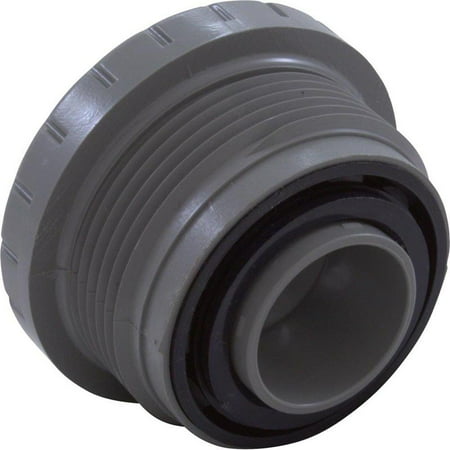 Waterway Eyeball Fitting, WW, 1-1/2" mpt, 2-1/4" fd, Plstr, Gry Part # 212-9177