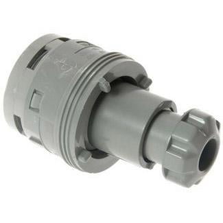 waterway plastics-nozzle, poly jet caged style, directional, gray