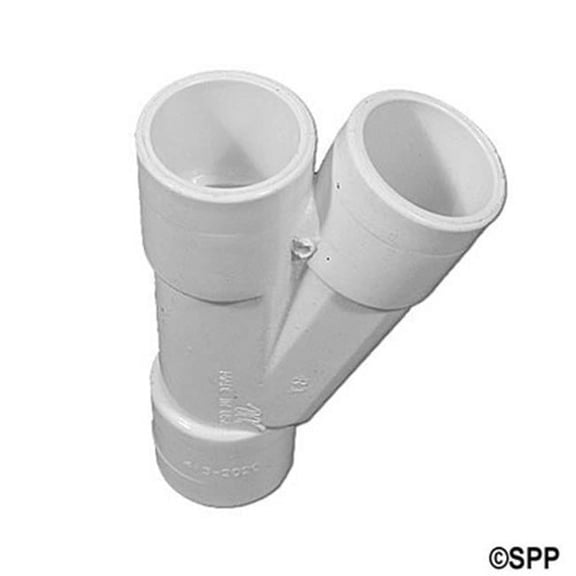 Waterway Plastics 1.5 S x 1 S x 1 S in. 22.5 deg Special Wye PVC Fitting