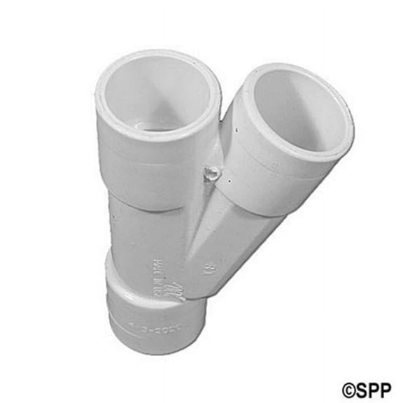 Waterway Plastics 1 S x 1 S x 1 S in. 22.5 deg Special Wye PVC Fitting