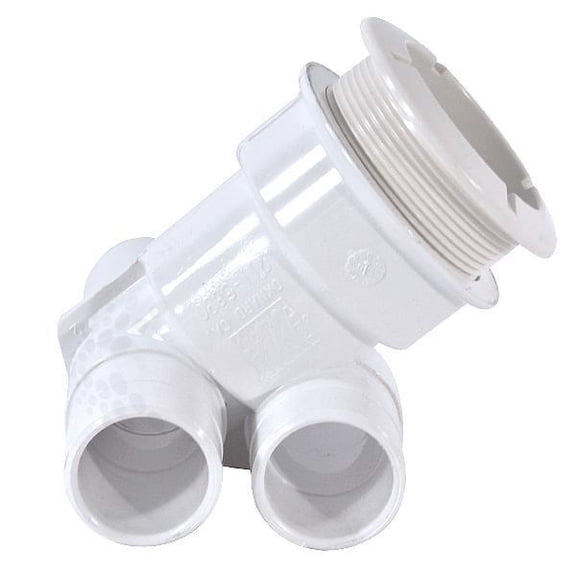 Waterway Plastics 210-5830 1 Slip x 1 Slip in. Jet Body with Fitting L Internal