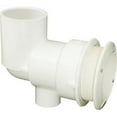 thumbnail image 1 of Waterway Plastics 210-5980 2.62 in. Body Assembly Jet Poly Ell Body with Wall Fitting White, 1 of 7