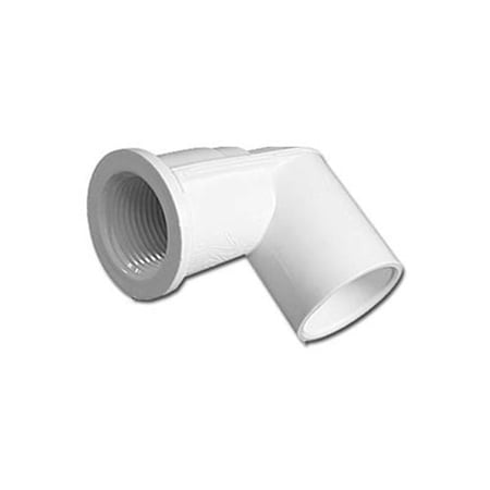 Waterway Plastics 212-0540 No Air x 0.75 S Water in. Oz-Cluster Non Adjustable Jet Body