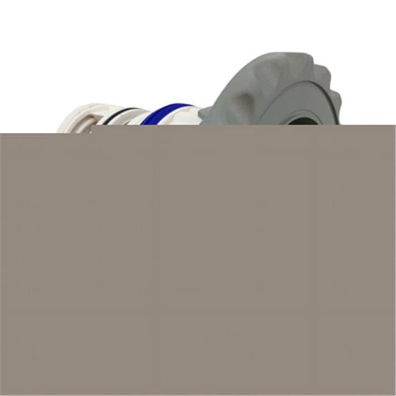 Waterway Plastics 212-4487 4 - 0.75 in. Power Series Power Massage Internal, Scallop - Gray