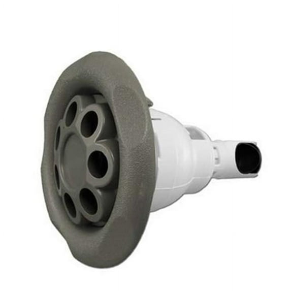 Waterway Plastics 212-7747 5 in. Face Power Storm 5-Scallop Jet Internal, Massage - Gray