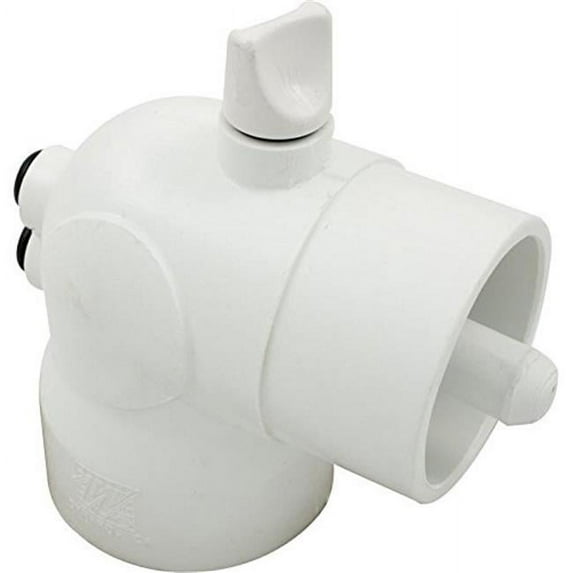 Waterway Plastics 400-6040 2 Slip x 2 Spigot Thermowell 90 Deg Elbow