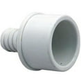 thumbnail image 1 of Waterway Plastics 413-4370 0.75 x 1.5 in. Spigot PVC Ribbed Barb Adapter, 1 of 1