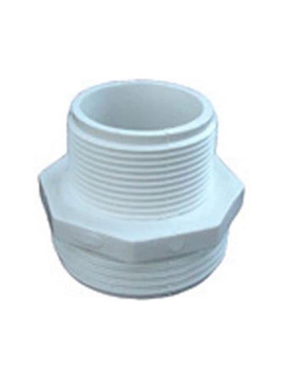 Plastics 417-4060 1.5 MBT x 1.5 MPT in. Pool & Spa Union Tailpiece