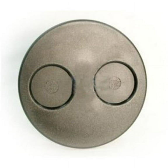 Waterway Plastics 519-1081 10.12 in. Filter Lid Top Load Filter with 2 Cup Holders, Black