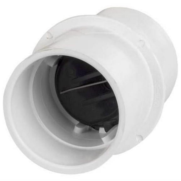 Waterway Plastics 550-6810 1.25 in. Flapper Check Valve - White