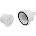 thumbnail image 1 of Waterway Plastics 670-2290 Air Injector - Top-Flow Straight, 0.37 in. Barb, White, 1 of 4