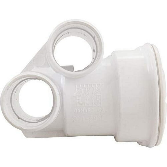 Waterway Plastics 806105020703 Poly Jet Body Tee Style 1Inch Slip Water x 1Inch Slip Air Fittings