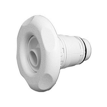 Waterway Plastics Large Face Poly 5-Scallop Jet Internal - White - 4.25 in.