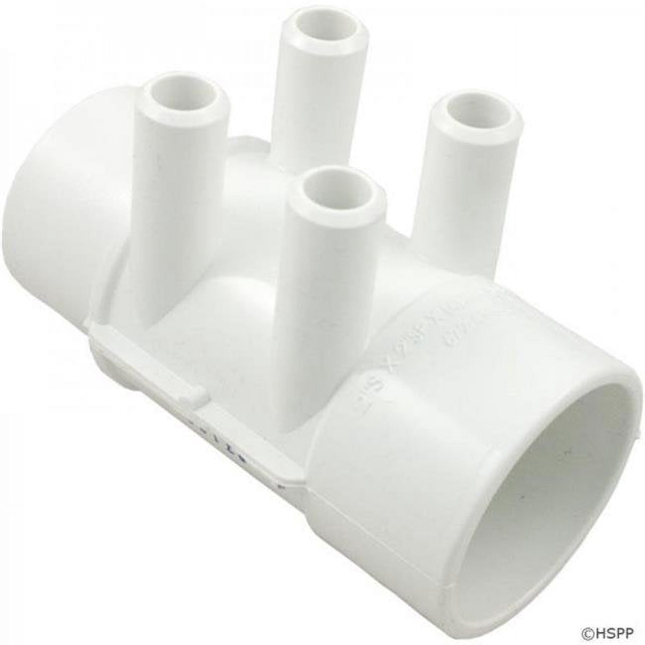Waterway Plastics Manifold PVC SB Ports Plugs, 2 x 2 x 0.75 in ...