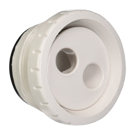 Waterway Plastics Pool Spa Rotating Therapy Eyeball Jet Pulsator White 212-9170
